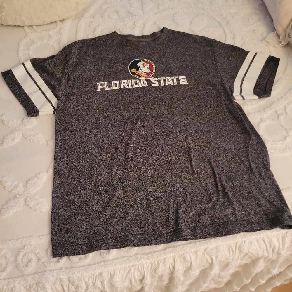 Florida State Seminole's T-shirt XXL Grey Majestic